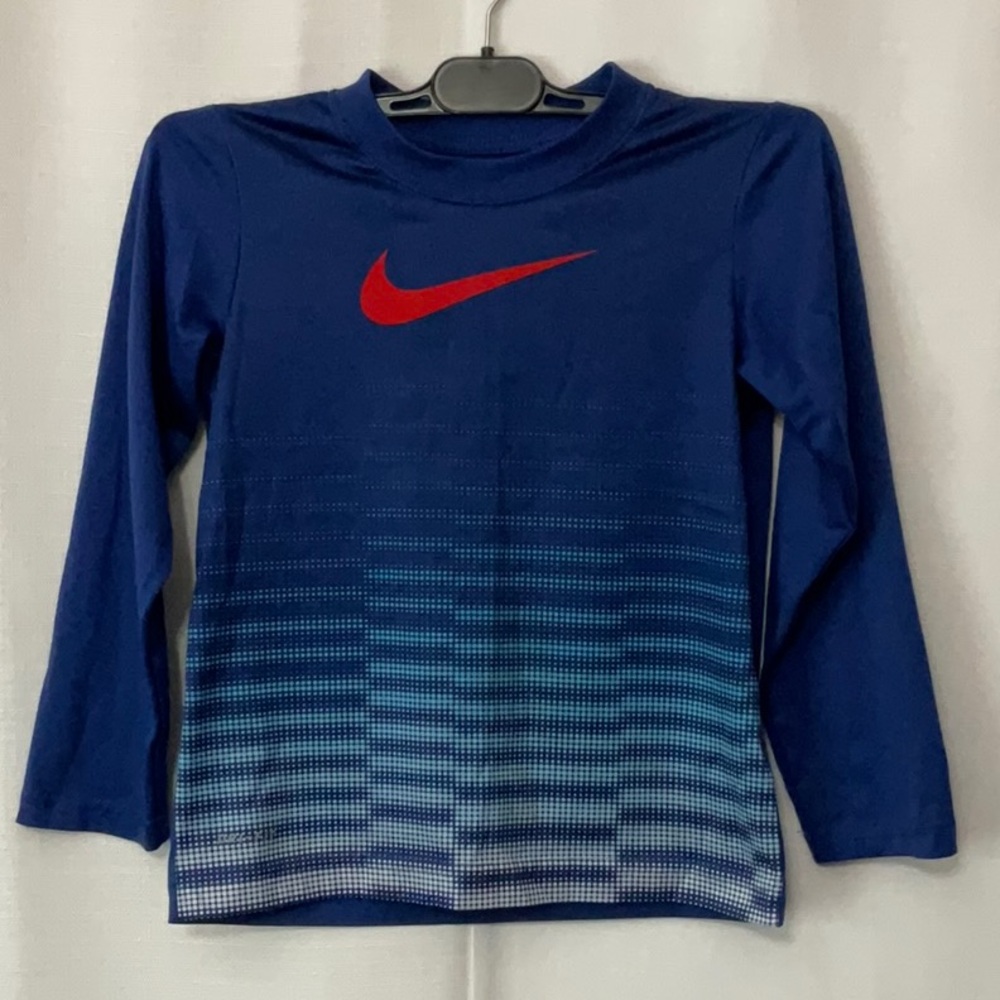 Nike Kids Gradient Blue Long Sleeve Tee